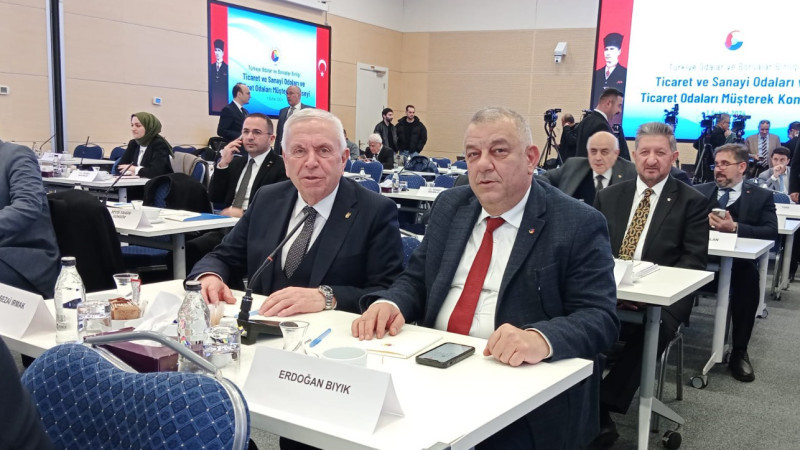 Erdoğan Bıyık, TOBB Ticaret ve Sanayi Odaları Konsey Toplantısında