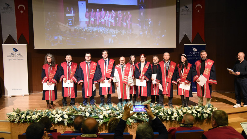 Düzce Üniversitesi 18. Kuruluş Yıl Dönümünü Gururla Kutladı