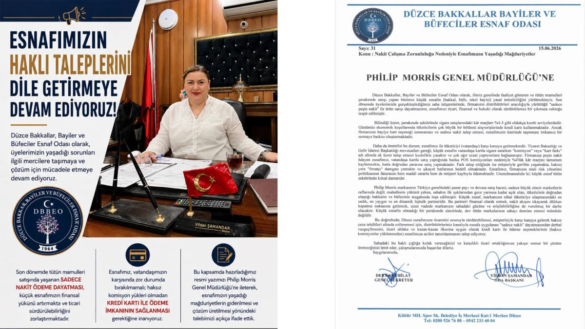 Bakkallar Odası'ndan Sigara Devine "Nakit" Tepkisi        