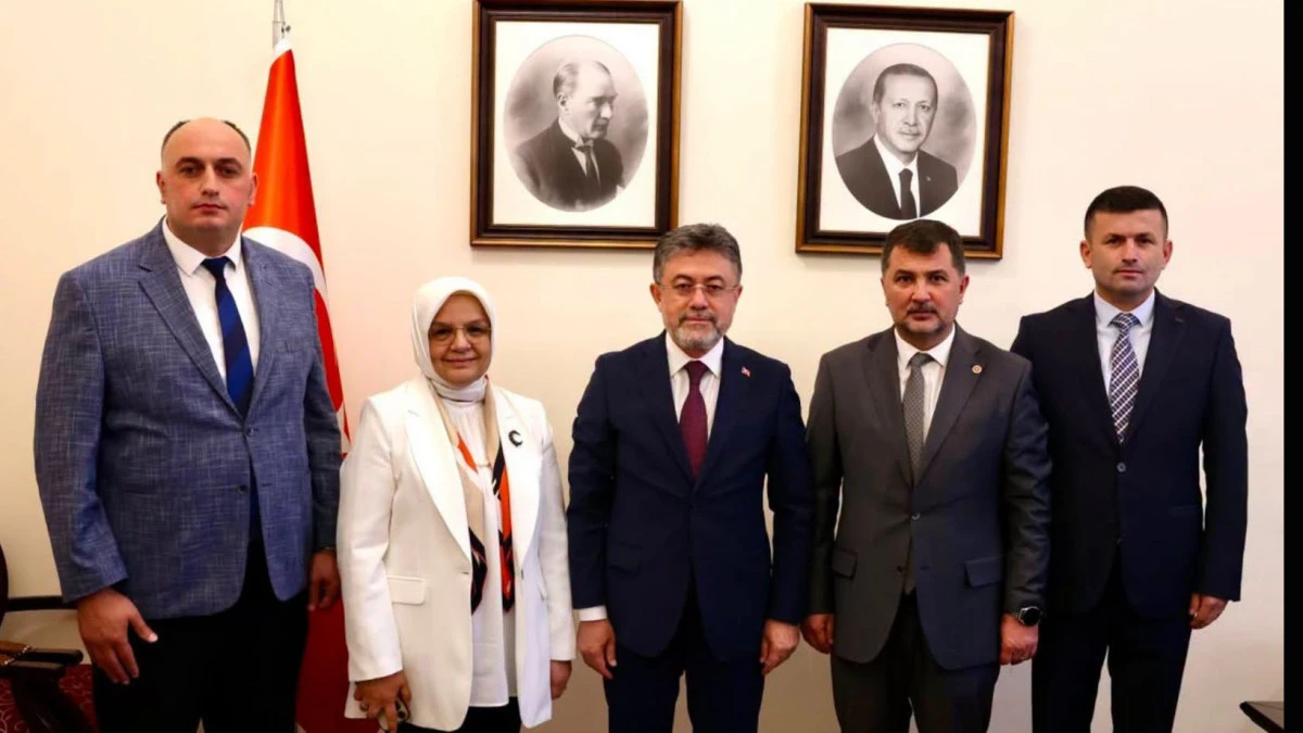 Başkan Fatih Ocak&rsquo;tan Bakan Yumaklı&rsquo;ya Proje Ziyareti