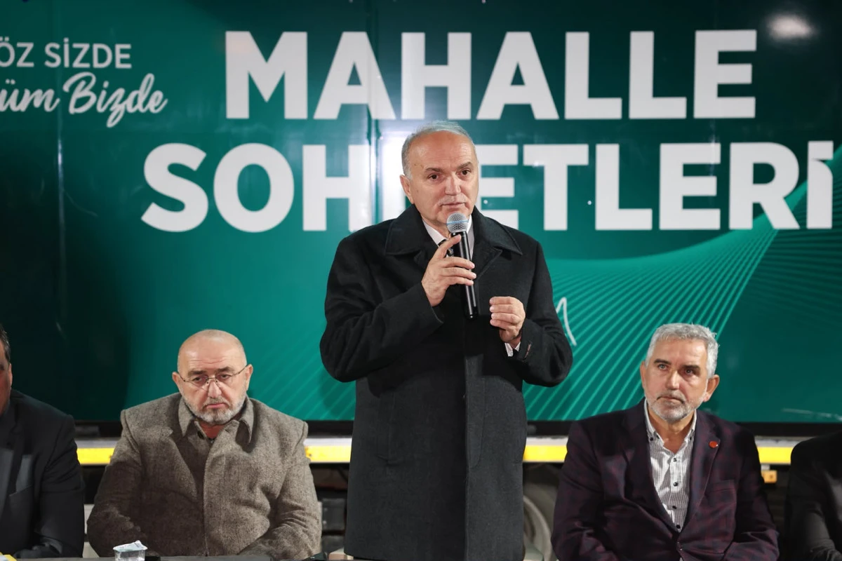 Başkan &Ouml;zl&uuml; Sarayyeri Mahallesi'nde M&uuml;jdeleri Peş Peşe Verdi
