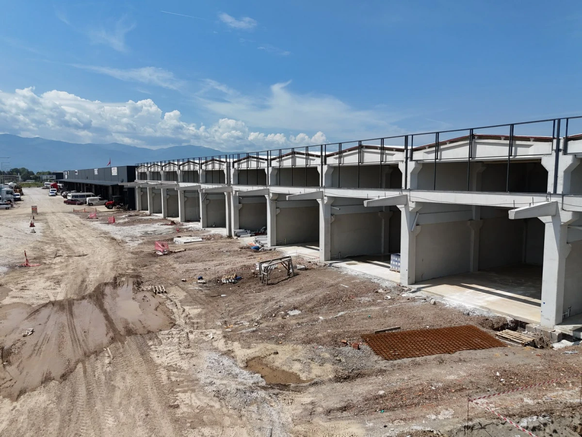 Beltaş Sanayi Sitesinde İnşaat &Ccedil;alışmaları S&uuml;r&uuml;yor