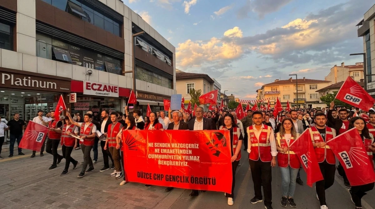 CHP'de "Kayyumdaroğlu" Krizi: D&uuml;zce İl Başkanı Dağıstanlı&rsquo;dan Tepki