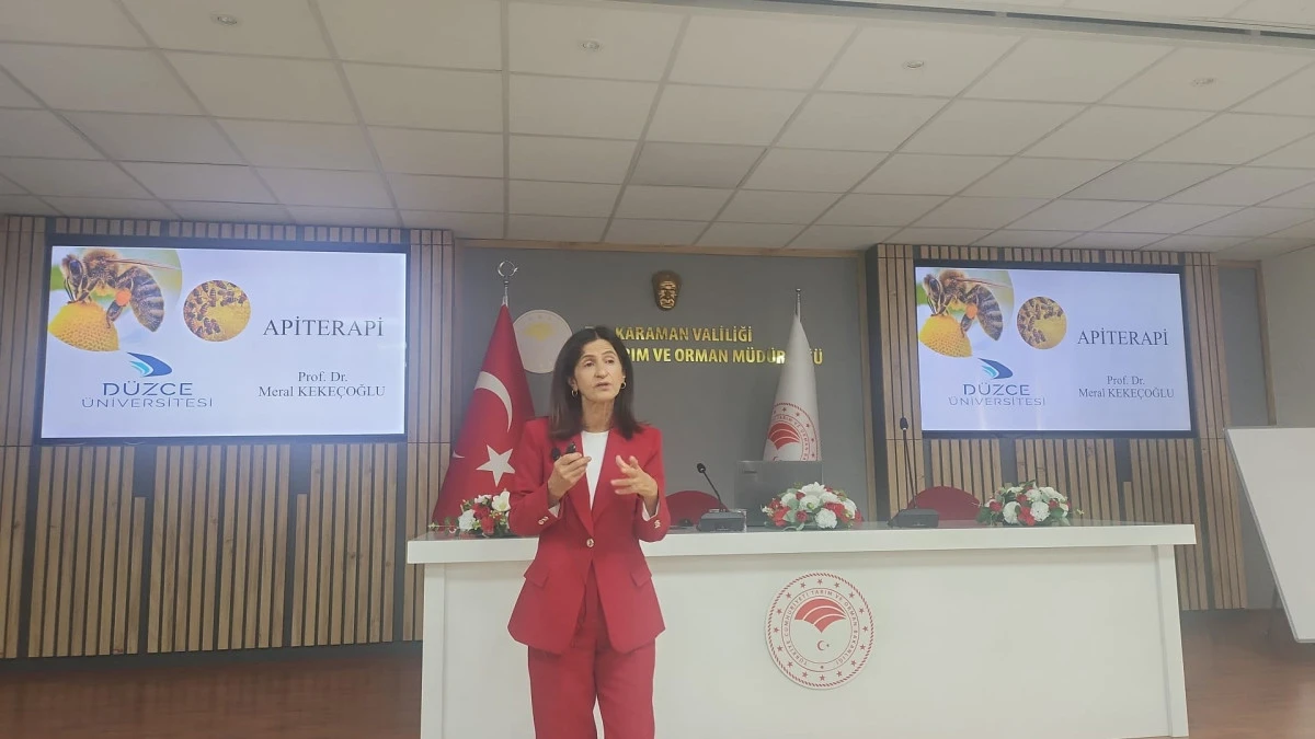 DAGEM&rsquo;den Karamanlı Arıcılara Arı Zehri Eğitimi