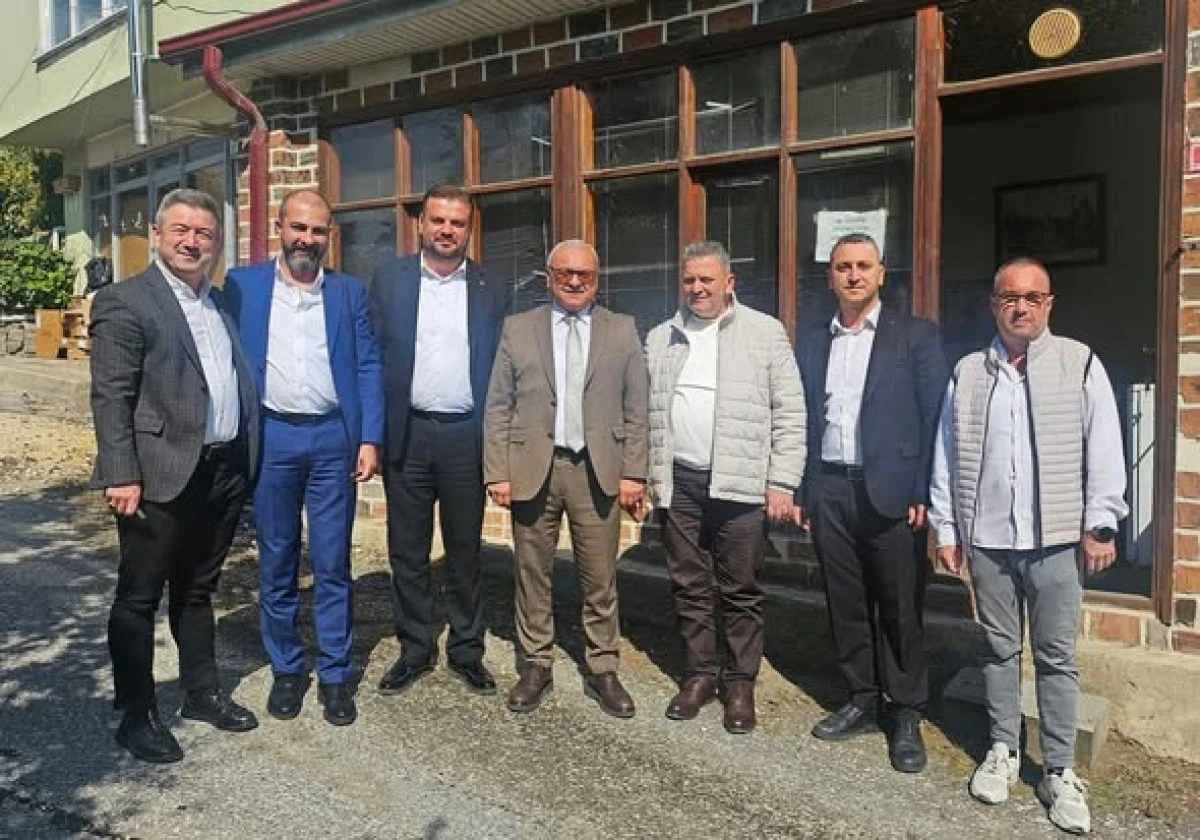 DESOB Y&ouml;netiminden Konuralp Esnaf Odası&rsquo;na Ziyaret