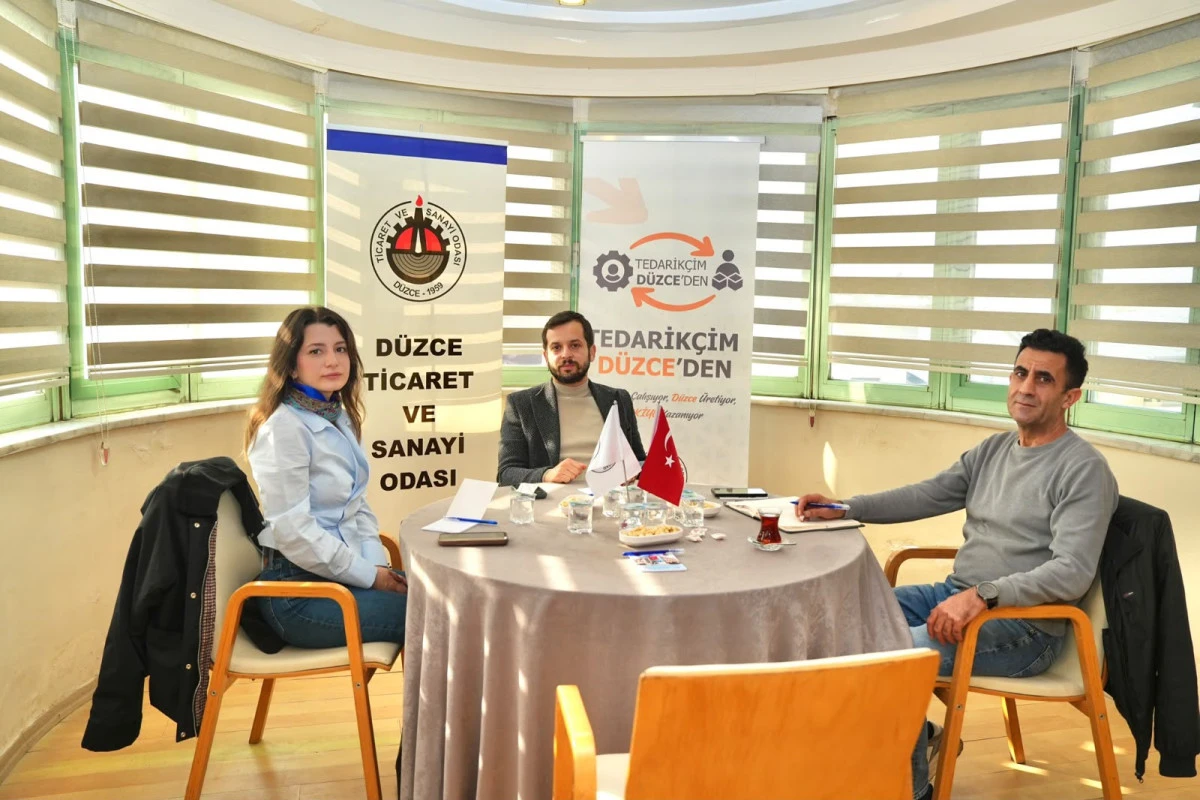 DTSO&rsquo;da "Tedarik&ccedil;im D&uuml;zce&rsquo;den" G&ouml;r&uuml;şmeleri S&uuml;r&uuml;yor