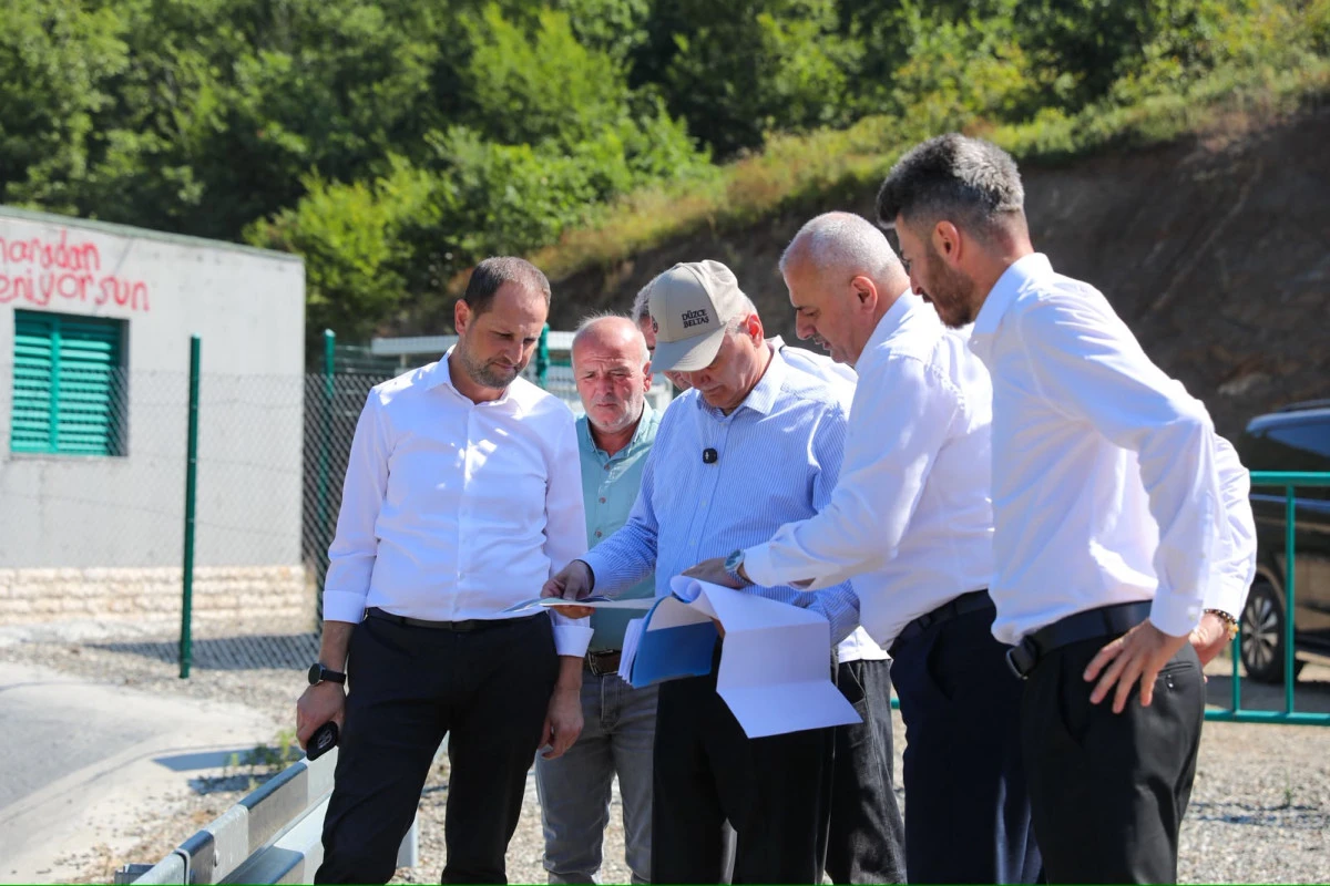 D&uuml;zce Belediyesi'nden &Ccedil;ilimli'deki Turizm Projesine Teknik Destek 