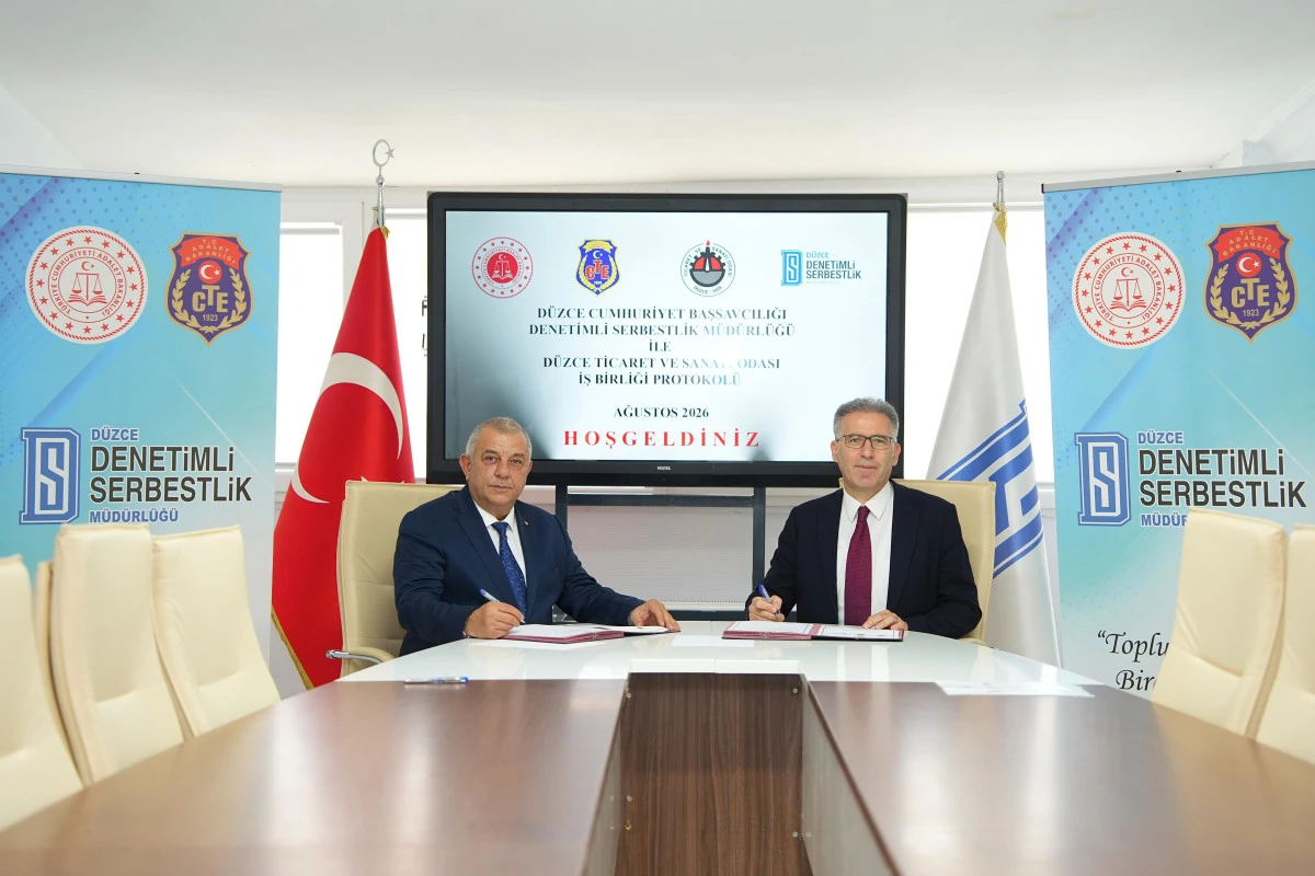 D&uuml;zce TSO ve Başsavcılıktan Eski H&uuml;k&uuml;ml&uuml;ler İ&ccedil;in İki &Ouml;nemli İmza