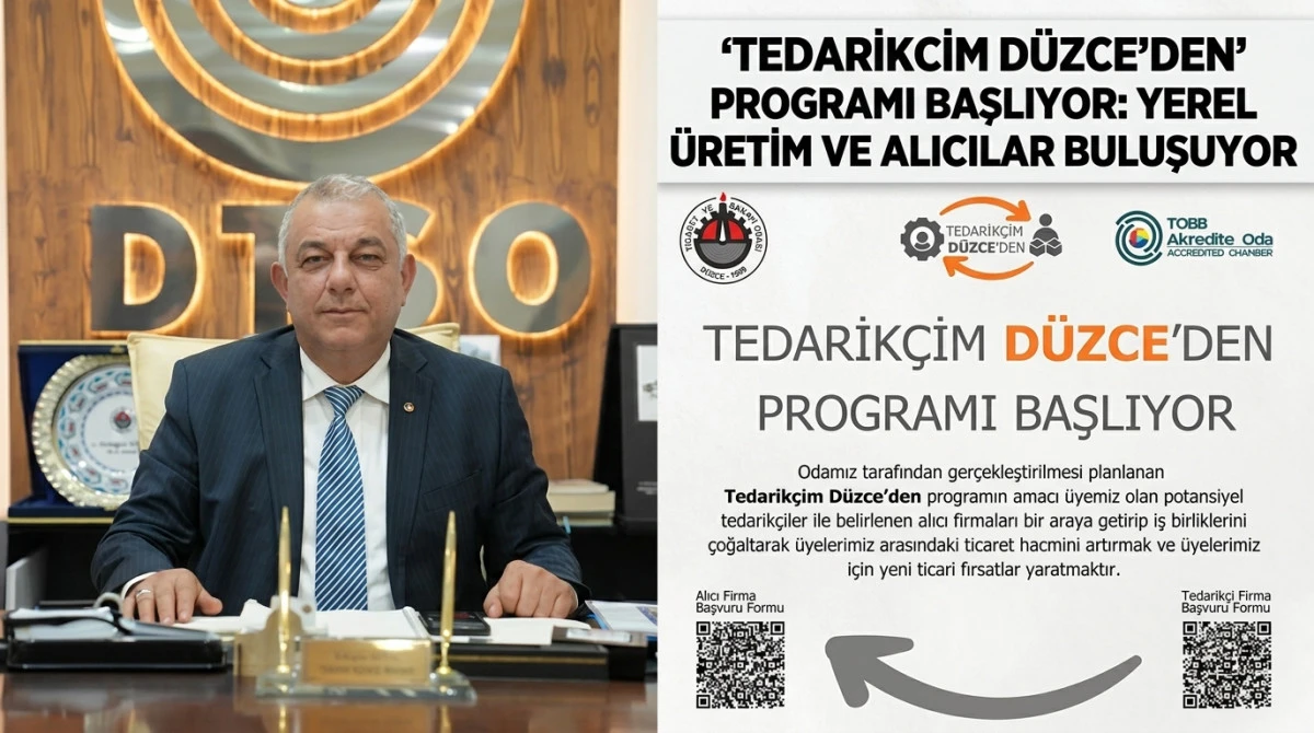 D&uuml;zce TSO&rsquo;dan B&ouml;lge Ticaretini Canlandıracak Proje