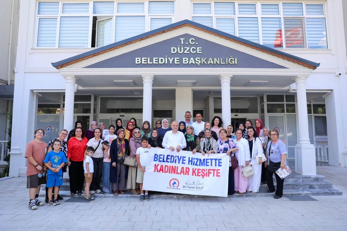 D&uuml;zceli Kadınlardan Belediye Projelerine Tam Not: Yerinde İncelediler