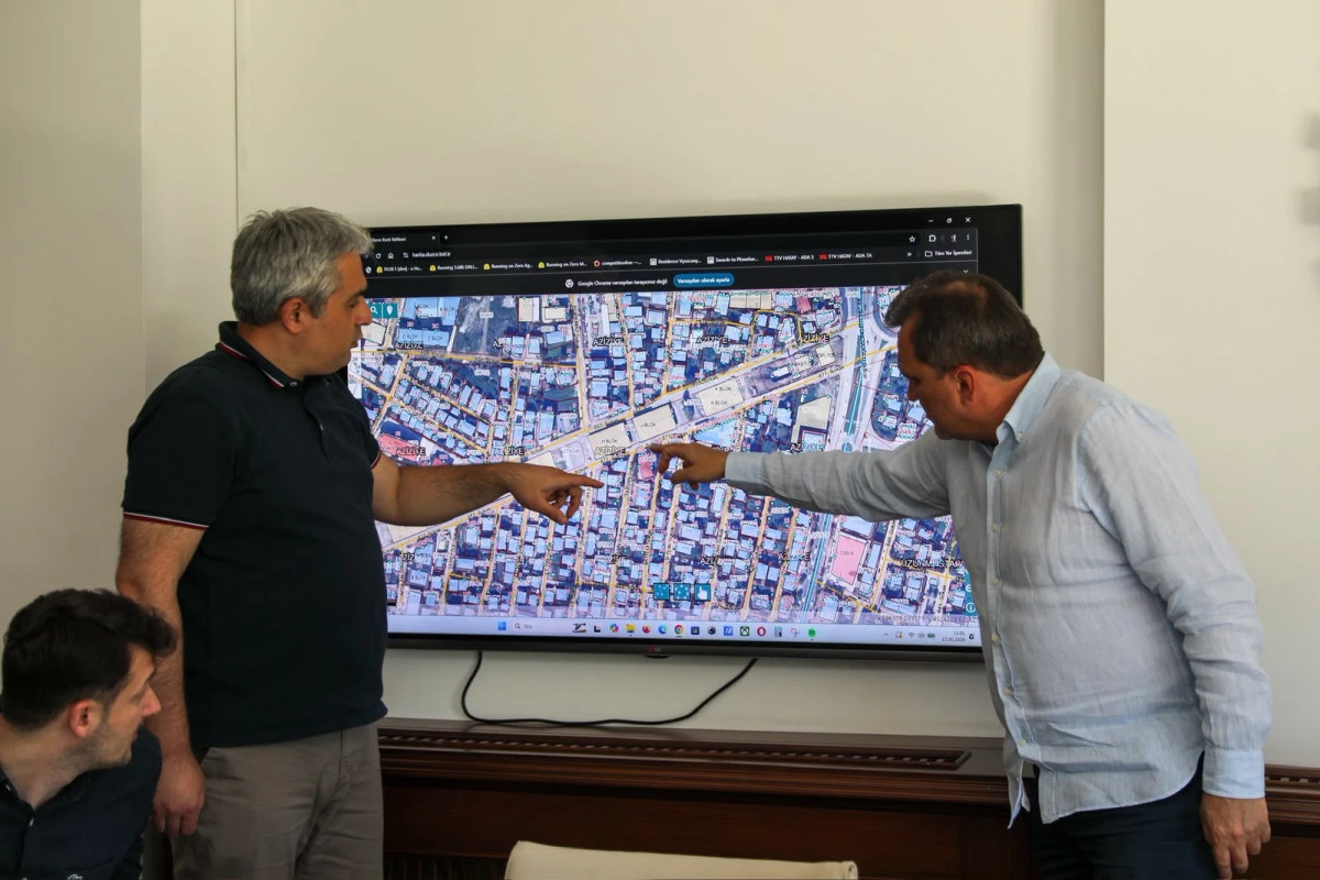 D&uuml;zce'nin Gelecek 50 Yılı İ&ccedil;in 100 Vizyon Projesi Masaya Yatırıldı