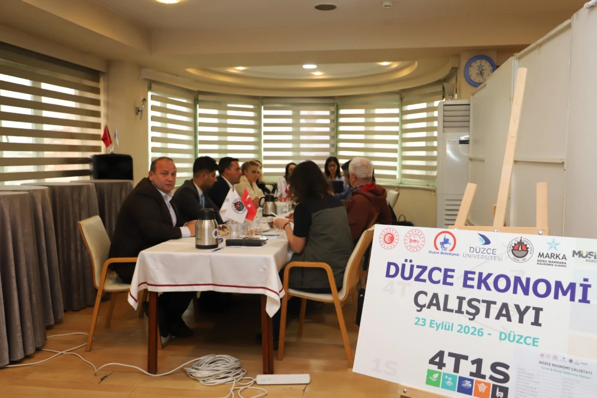 D&uuml;zce&rsquo;nin İktisadi Geleceği İ&ccedil;in Ekonomi &Ccedil;alıştayı D&uuml;zenlendi