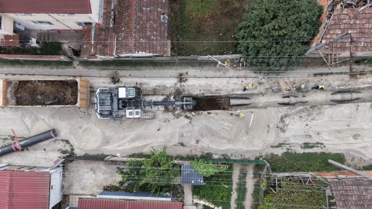 D&uuml;zce'nin Yeni İ&ccedil;me Suyu Şebekesinde 41 Kilometre Aşıldı