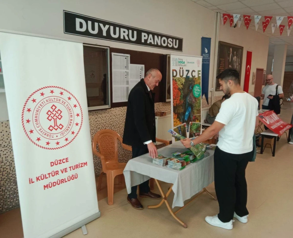 D&uuml;zce&rsquo;ye Gelen &Ouml;ğrencilere Şehir Tanıtıldı