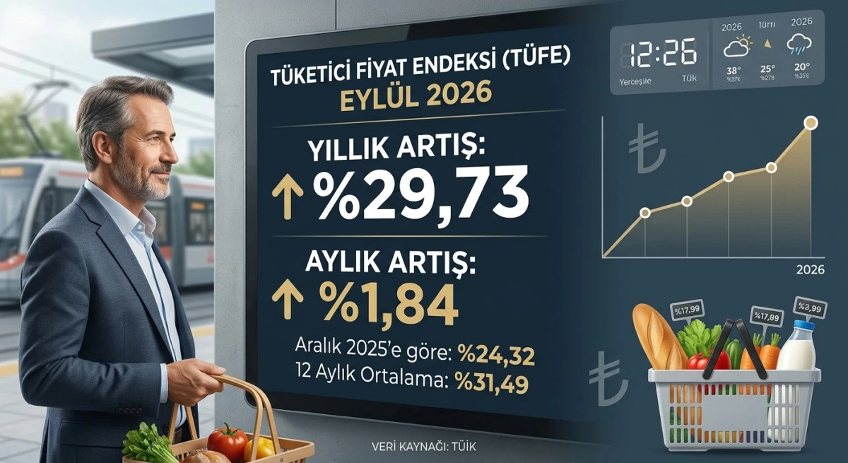 Eyl&uuml;l Ayı Enflasyon Rakamları A&ccedil;ıklandı  