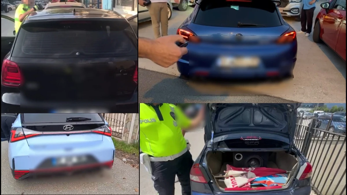 Huzur ve Güvenlik İçin Kararlı Adımlar: 116 Sürücüye Ceza Uygulandı