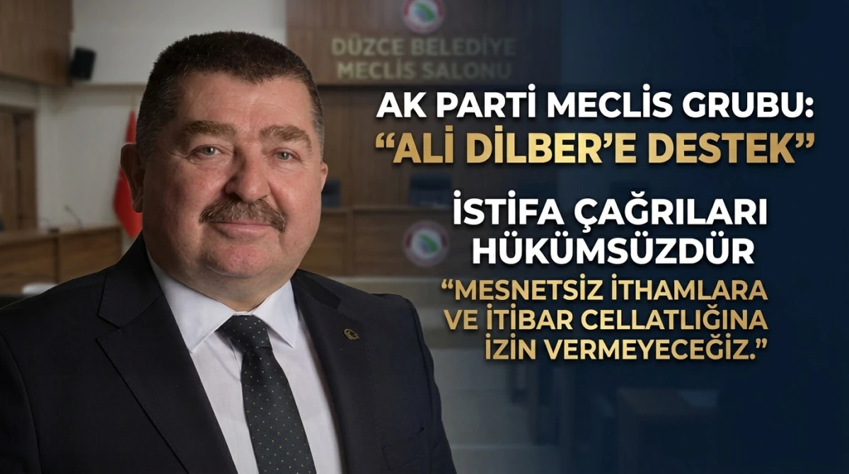 Meclis'ten Ali Dilber'e G&uuml;&ccedil;l&uuml; Destek     
