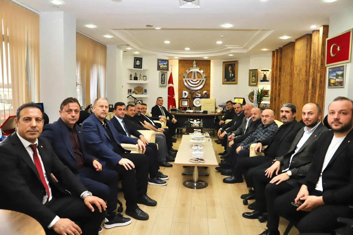 Milletvekili Ercan &Ouml;zt&uuml;rk'ten D&uuml;zce TSO'ya Ziyaret