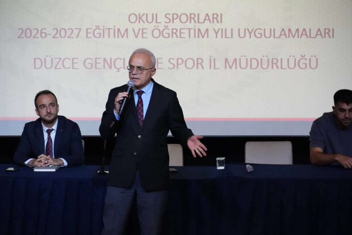 Okul Sporları Değerlendirme Toplantısı Yapıldı