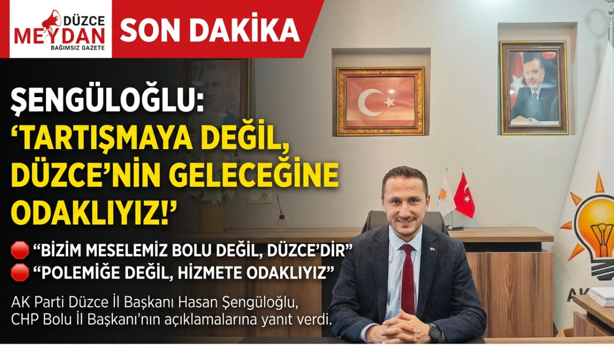 Şeng&uuml;loğlu&rsquo;ndan Kardeş Şehir Bolu A&ccedil;ıklaması