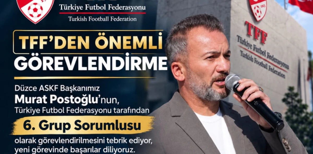 TFF'den Murat Postoğlu'na &Ouml;nemli G&ouml;rev     