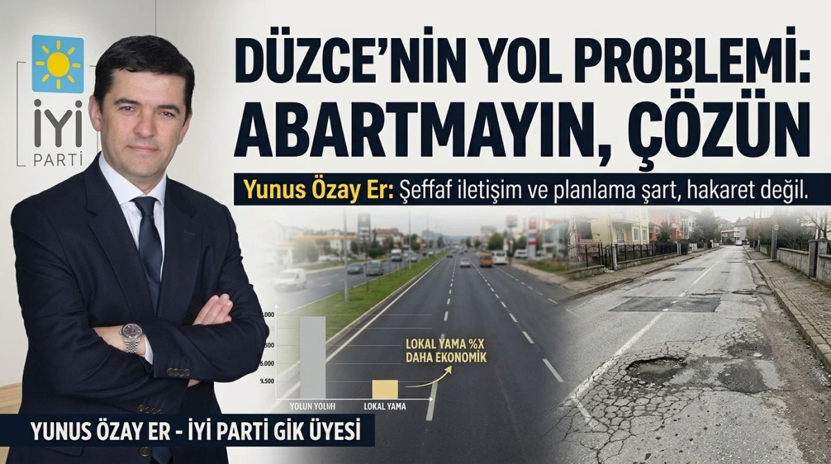 Yunus &Ouml;zay Er&rsquo;den Asfalt &Ccedil;ıkışı: Abartmayın, &Ccedil;&ouml;z&uuml;n
